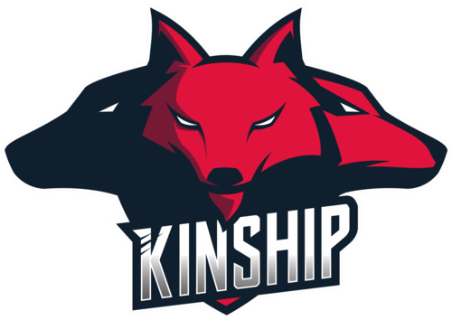 Jogadores(as) da equipe Kinship