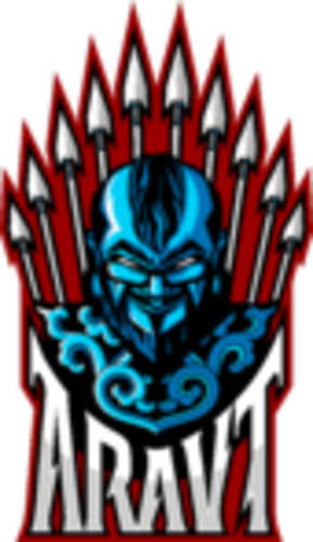 Jogadores(as) da equipe Aravt