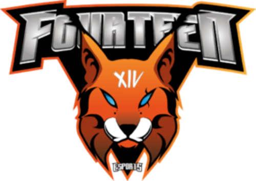 Jogadores(as) da equipe Fourteen Esports
