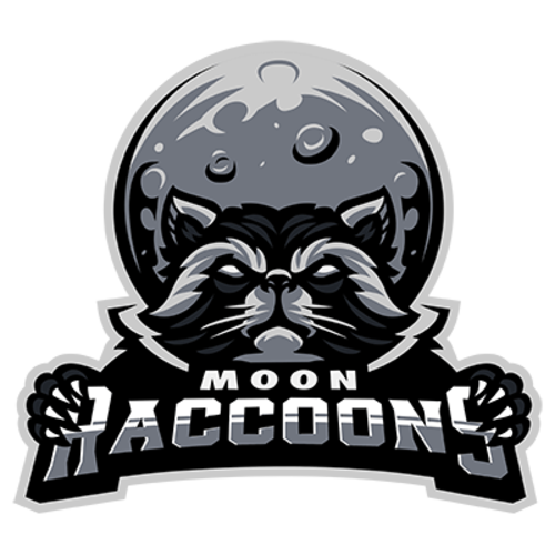 Logo do time Moon Raccoons