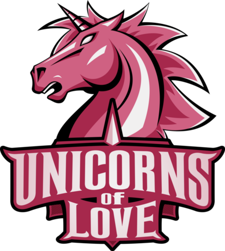Logo do time Unicorns of Love