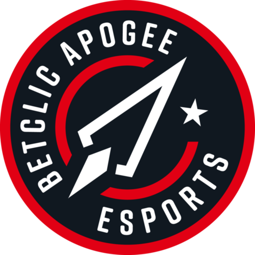 Jogadores(as) da equipe Betclic Apogee Esports